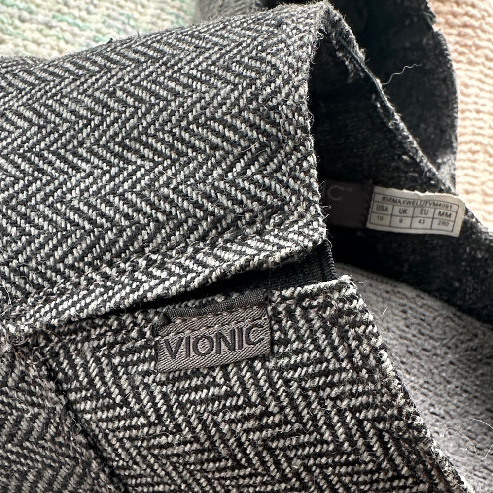 Vionic Gray Herringbone Loafers - Picture 5 of 5